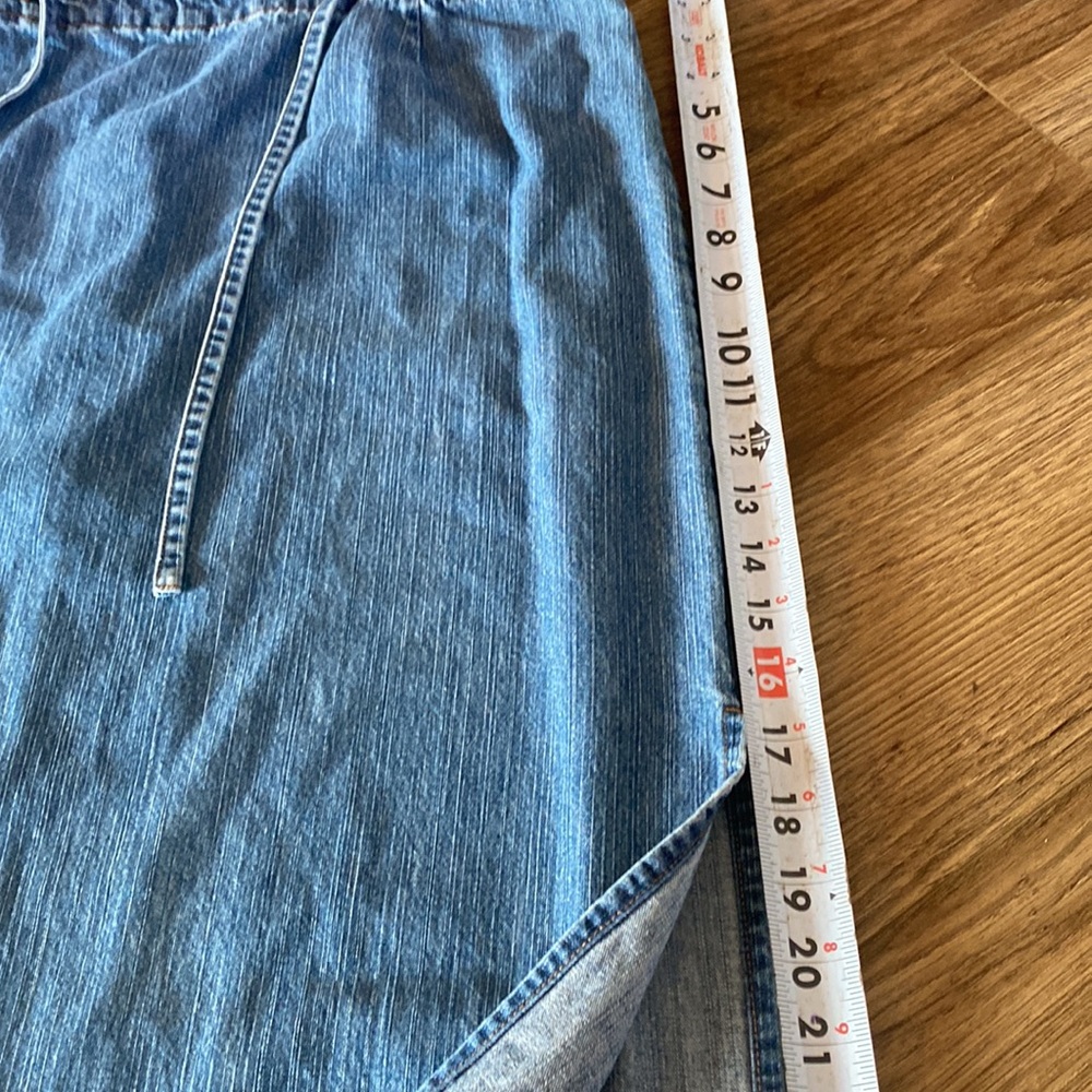 LondonJean denim MIDI skirt. Size 14. Vintage 90’s - Picture 8 of 10